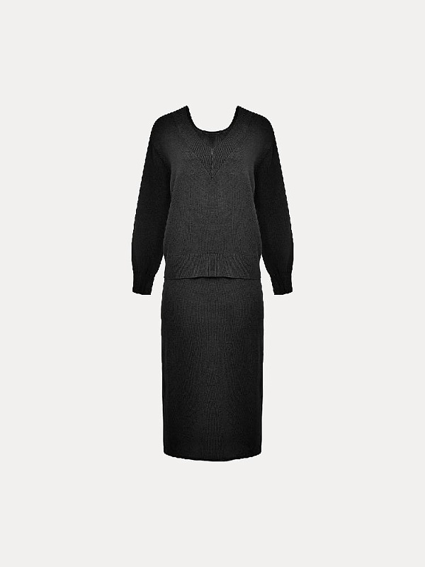 Костюм (H1097 джемпер+платье)